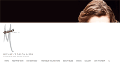 Desktop Screenshot of michaelssalon.com